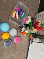 Spuitgiet restproducten - Creatieve materialen, Ophalen, Gebruikt, Materiaal