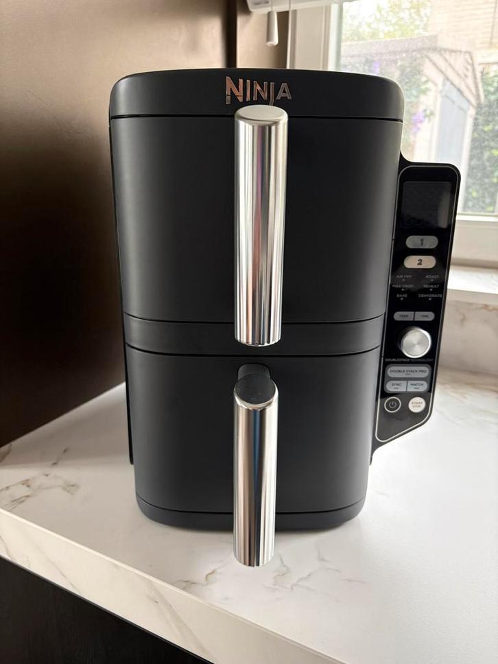 Ninja Double Stack XL Airfryer, Witgoed en Apparatuur, Airfryers, Zo goed als nieuw, Airfryer XL, 1500 gram of meer, Ophalen of Verzenden