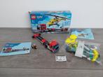 Lego City 60343 reddingshelikopter transport, Kinderen en Baby's, Speelgoed | Duplo en Lego, Ophalen of Verzenden, Zo goed als nieuw