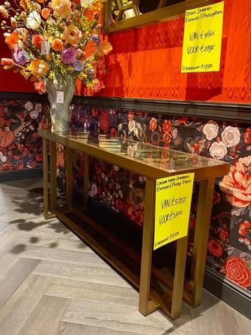 EICHHOLTZ | CONSOLE TABLE PHILIPP PLEIN - SHOWROOM ARTIKEL beschikbaar voor biedingen