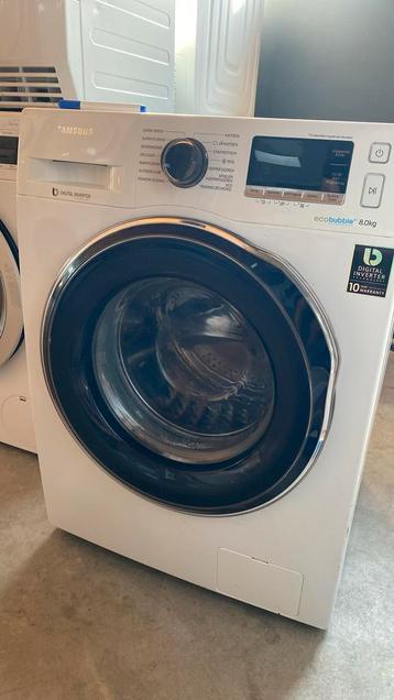 Samsung 8 kilo - eco bubble - refurbished- 25% korting beschikbaar voor biedingen
