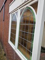 2x Glas in lood raam 140x75cm, Doe-het-zelf en Verbouw, Glas en Ramen, Ophalen