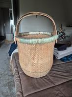 Oude antieke chinese mand, Huis en Inrichting, Woonaccessoires | Schalen en Manden, Ophalen, Gebruikt, Rond, Riet
