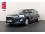 Ford FOCUS Wagon BWJ 2019 1.0 EcoBoost 126 PK Titanium Busin, 65 €/maand, Stof, Gebruikt, Blauw