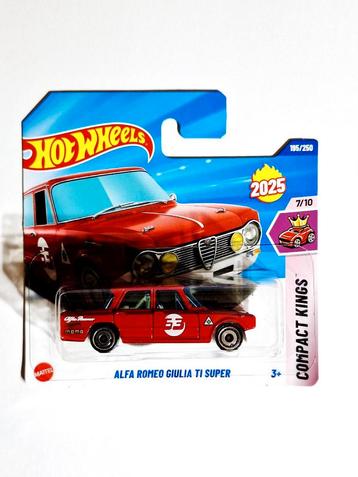 Hot wheels 2025  ALFA ROMEO GIULIA TI SUPER  beschikbaar voor biedingen