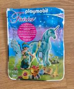 Playmobil Fairies 5441 - Kruidenfee met blauwe eenhoorn, Kinderen en Baby's, Speelgoed | Playmobil, Ophalen of Verzenden, Zo goed als nieuw