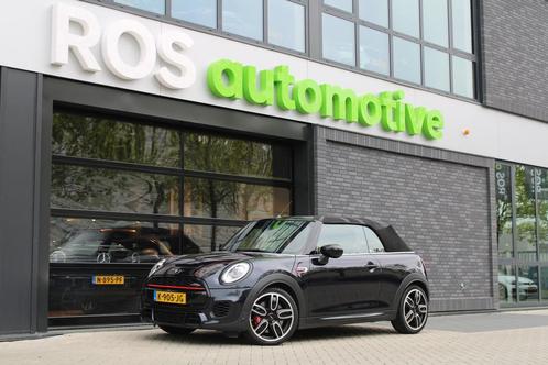 MINI Cabrio 2.0 John Cooper Works Chili | NAP | BTW | HARMAN, Auto's, Mini, Bedrijf, Te koop, Cabrio, ABS, Achteruitrijcamera