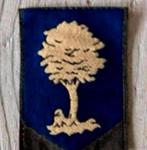 Landmacht Embleem-19, Verzamelen, Militaria | Algemeen, Verzenden, Landmacht, Nederland, Embleem of Badge