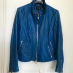 ARMA leren jasje blauw maat 44, Kleding | Dames, Jassen | Winter, Verzenden, Zo goed als nieuw, Maat 42/44 (L), Blauw