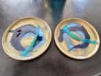 Set antieke gemerkte keramieken borden in topstaat 15 cm €25, Ophalen of Verzenden
