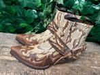 Nieuwe geweldig mooie python laarzen van Sendra maat 40, Kleding | Dames, Schoenen, Sendra, Bruin, Lage of Enkellaarzen, Nieuw