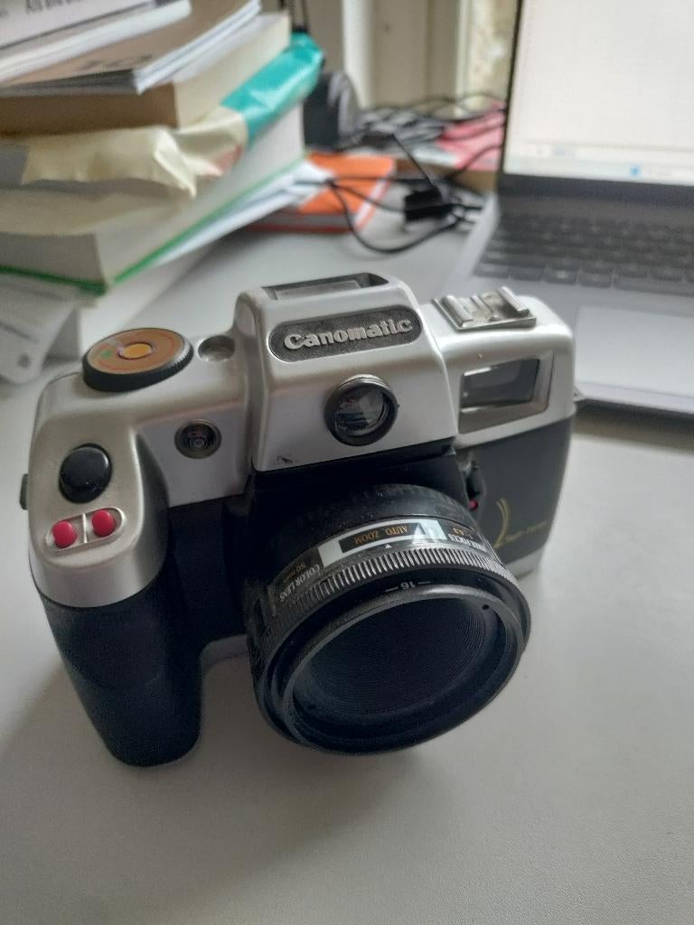 Canomatic camera, Audio, Tv en Foto, Fotocamera's Analoog, Ophalen, Gebruikt, Spiegelreflex, Overige Merken