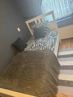 IKEA eenpersoonsbed 90x200 - Wit met matras, Ophalen, Gebruikt, 90 cm, Eenpersoons