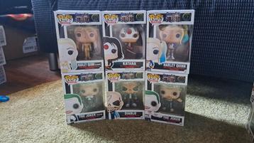 Suicide Squad Pop Funkos beschikbaar voor biedingen