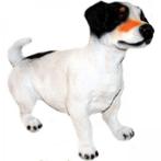 Beeld Jack Russell terriër staand Materiaal: Kunststof, Ophalen of Verzenden, Nieuw, Dier