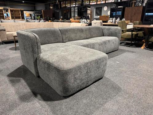 Hoekbank teddy grey van €1495 nu voor €1195, Huis en Inrichting, Banken | Bankstellen, Nieuw, Vierpersoons of meer, Ophalen of Verzenden