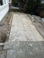 Gratis tegels op te halen in Noordwijk!, Ophalen, Gebruikt, Beton, Terrastegels