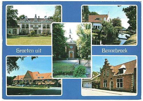 909360	Bennebroek	NH	 	 	Gelopen met postzegel, Verzamelen, Ansichtkaarten | Nederland, Gelopen, Noord-Holland, Ophalen of Verzenden