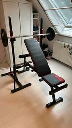 Fitnessbank, halterbank, bankdrukbank, Sport en Fitness, Fitnessmaterialen, Ophalen, Zo goed als nieuw, Fitnessbank