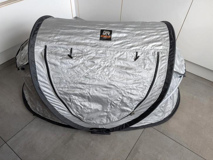 Deryan Peuter Deluxe Tent + Slaapzak & Matras, Kinderen en Baby's, Speelgoed | Speeltenten, Gebruikt, Ophalen of Verzenden
