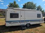 Hobby Excellent UFE 495 met Mover!, Caravans en Kamperen, Frans bed, Rondzit, Hobby, Particulier