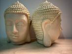 2 Boeddha beeldjes - 15 cm - Kunststof, Ophalen of Verzenden, Zo goed als nieuw