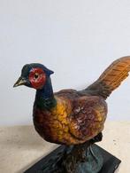 Bronzen fazant . Gekleurd bronzen sculptuur, Ophalen of Verzenden