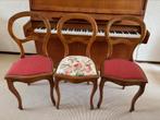 Drie biedermeier stoelen, Ophalen