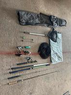 Complete Set hengels en molens!!, Watersport en Boten, Ophalen, Albatros, Zo goed als nieuw, Albatros