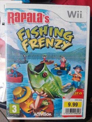 Rapala's Fishing Frenzy - Wii beschikbaar voor biedingen