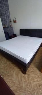Gratis af te halen prima bed, Ophalen, Gebruikt, Bruin, Tweepersoons