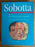J. Sobotta - deel 1 hoofd, hals, bovenste extremiteit, Overige wetenschappen, Ophalen of Verzenden, Zo goed als nieuw, J. Sobotta