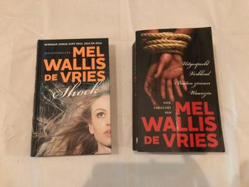 Mel Wallis de Vries (5 boeken: oa Shock, Verblind, Waanzin) beschikbaar voor biedingen