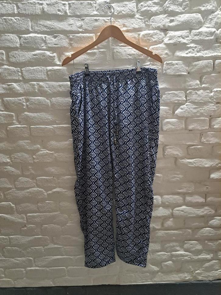 Broek zeeman maat 44, Kleding | Dames, Broeken en Pantalons, Zo goed als nieuw, Maat 42/44 (L), Blauw, Lang, Verzenden