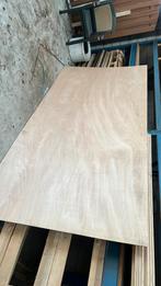 2x grote platen watervast multiplex okoume 4mm, Ophalen, Planken