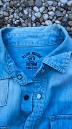 Twee jongens spijkerblouse maat 146, Ophalen, Gebruikt, Jongen, Overhemd of Blouse