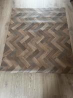 Vinyl parket motief 137 x 164, Huis en Inrichting, Stoffering | Vloerbedekking, Ophalen, Nieuw, Minder dan 10 m², Bruin
