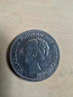 Zilveren halve gulden 1929 - Koningin Wilhelmina - ZF, ½ gulden, Zilver, Ophalen of Verzenden, Koningin Wilhelmina