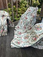 Sanderson Zephyr Reclaimed antieke gordijnen 4sks 210x150 cm, Ophalen, Crème, Gebruikt, 200 cm of meer