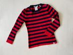 Blauw rood gestreept Nik & Nik truitje (128), Kinderen en Baby's, Kinderkleding | Maat 128, Meisje, Trui of Vest, Nik&Nik, Ophalen of Verzenden