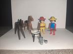 Playmobil vintage Cowboys met paard, Kinderen en Baby's, Speelgoed | Playmobil, Ophalen of Verzenden, Gebruikt, Los playmobil