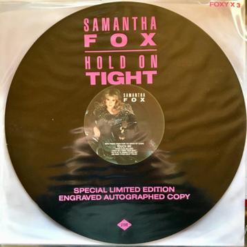   Samantha Fox – Hold On Tight  Picture Disc  Nieuw beschikbaar voor biedingen