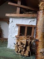 Handgemaakte kerststal te koop., Ophalen, Versiering, Kerst of Sinterklaas