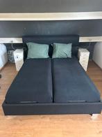 Tempur 2 persoons bed. Elektrisch verstelbaar, Ophalen, Gebruikt, Zwart, Tweepersoons