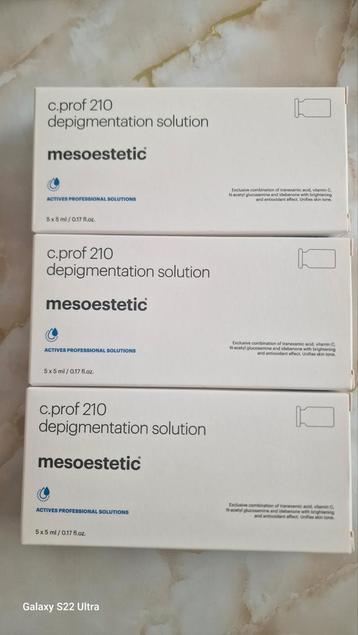 Mesoestetic solution  beschikbaar voor biedingen