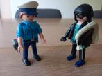 Playmobil Politie agent met dief - 9218, Ophalen of Verzenden, Zo goed als nieuw, Complete set