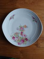 Hutschenreuther serveerschaal wit porselein met bloemdecor, Huis en Inrichting, Keuken | Servies, Ophalen of Verzenden, Zo goed als nieuw