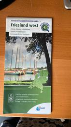 ANWB - Fietsknooppuntenkaart Friesland west 1:100.000, ANWB, 2000 tot heden, Ophalen of Verzenden, Nederland