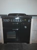 Falcon gasfornuis deluxe 90 cm zwart, Witgoed en Apparatuur, Fornuizen, Ophalen, Gebruikt, 60 cm of meer, Gas