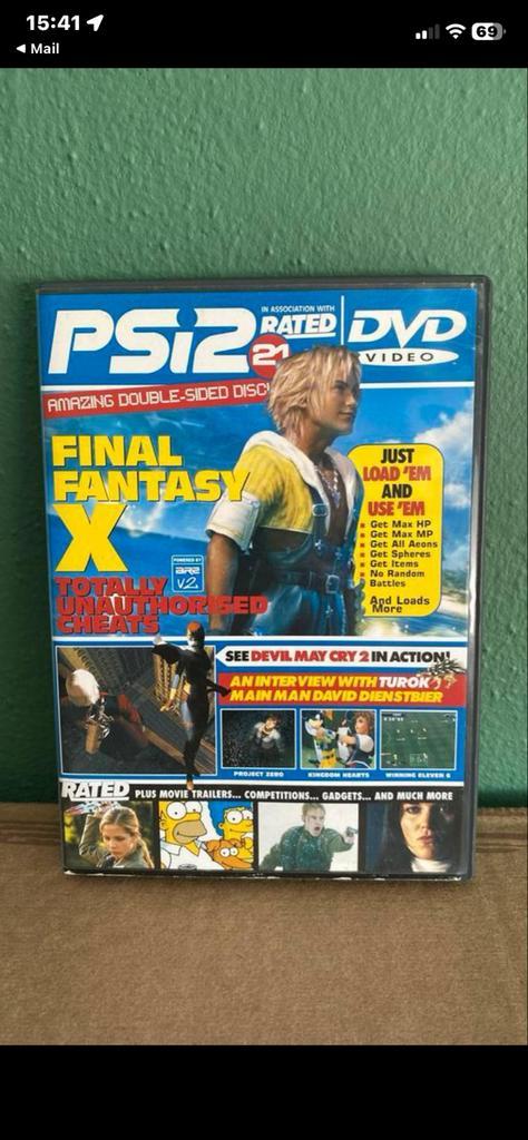 Final Fantasy X - PS2 DVD, Spelcomputers en Games, Games | Overige, Gebruikt, Role Playing Game (Rpg), 1 speler, Vanaf 7 jaar